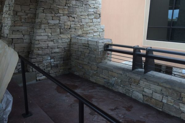 Sandia-Resort-Addition-Stone-Veneer-Installation